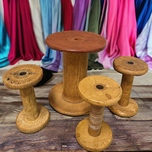 Antique tailoring bobbins