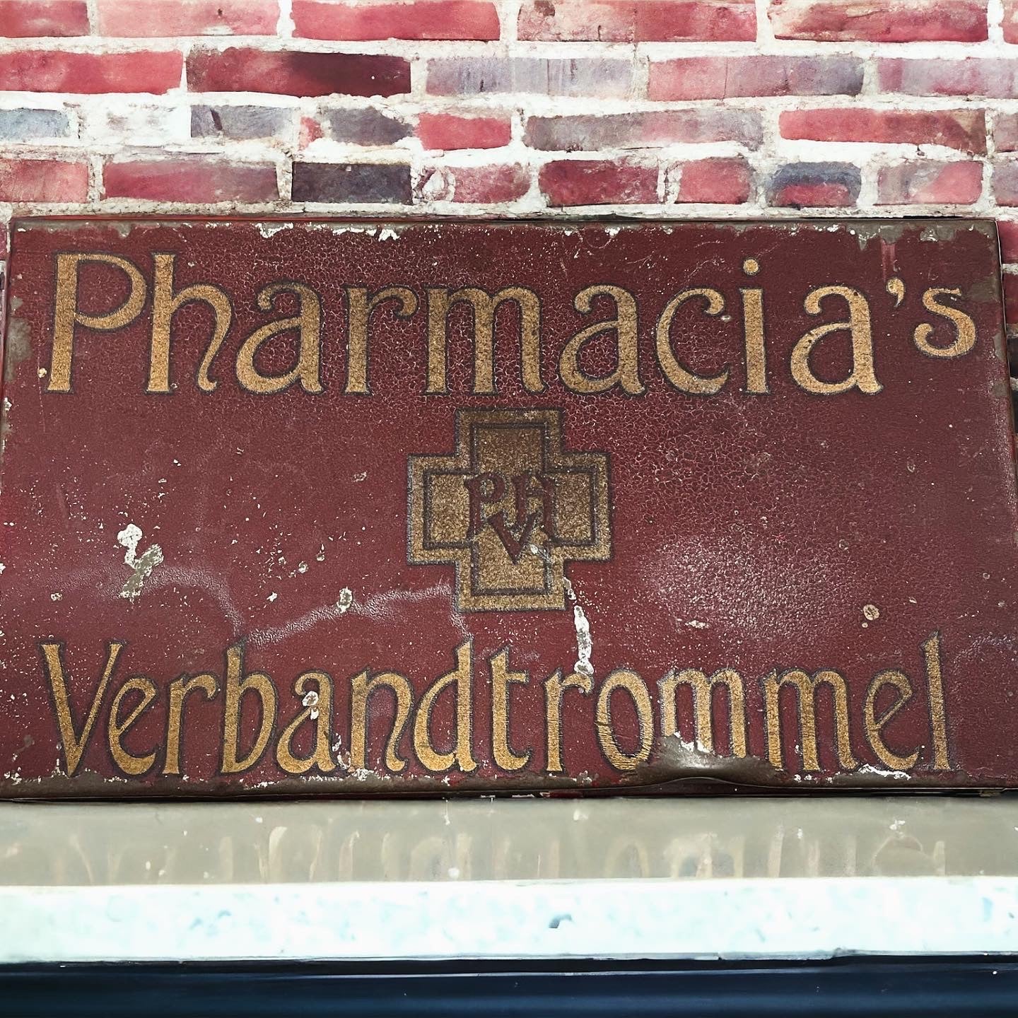 Antique Dutch Pharmacy Box