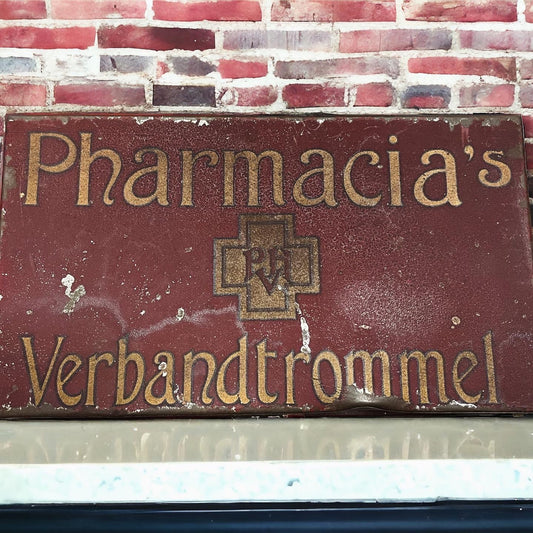 Antique Dutch Pharmacy Box