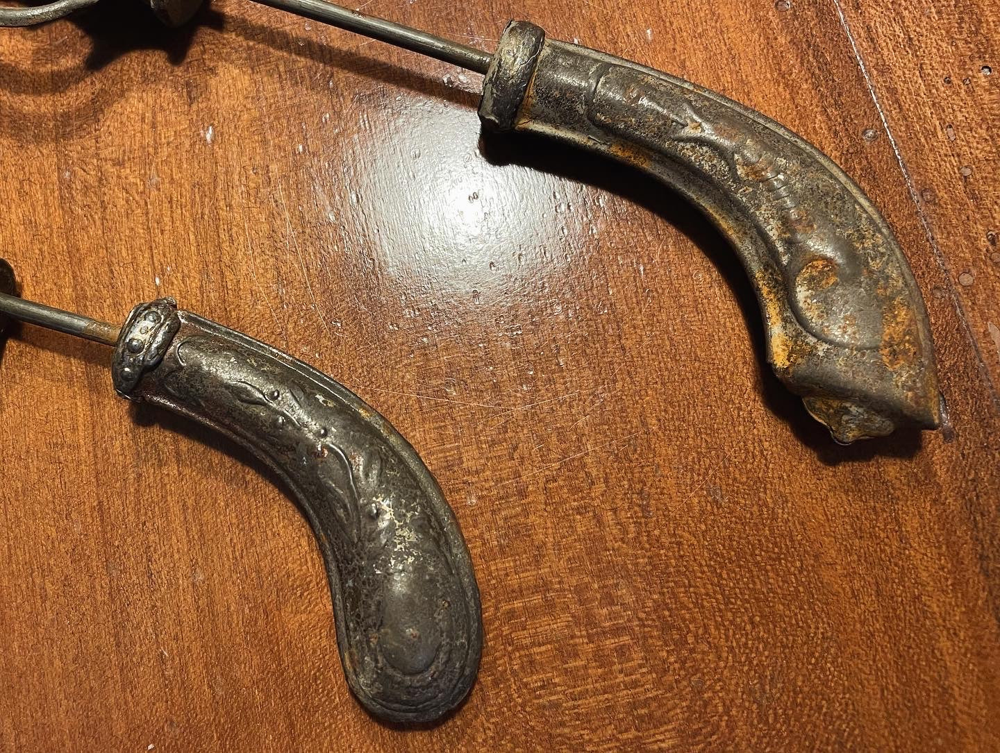 Pair of antique toy guns