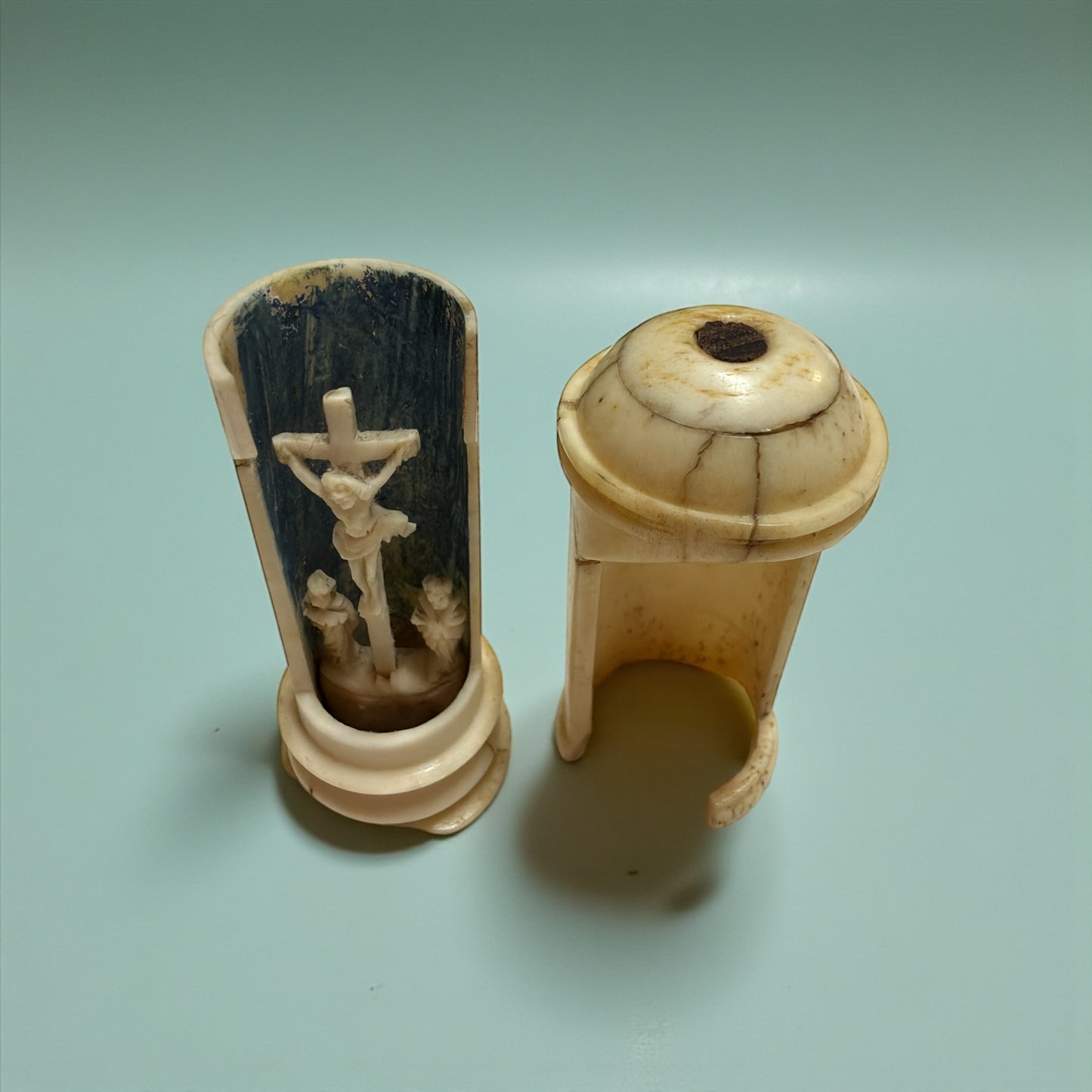 Altarino da viaggio fine ‘700 in osso