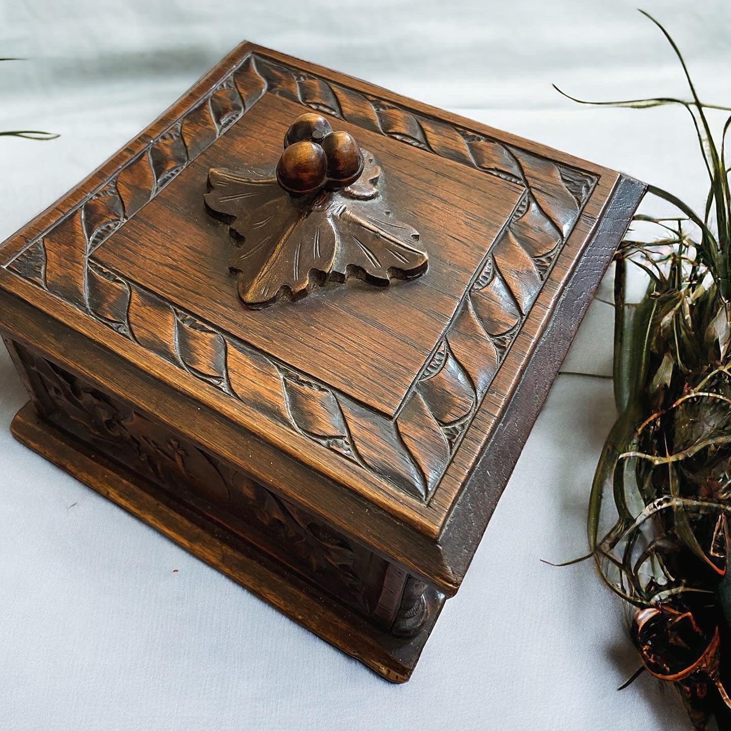 Antique worked casket