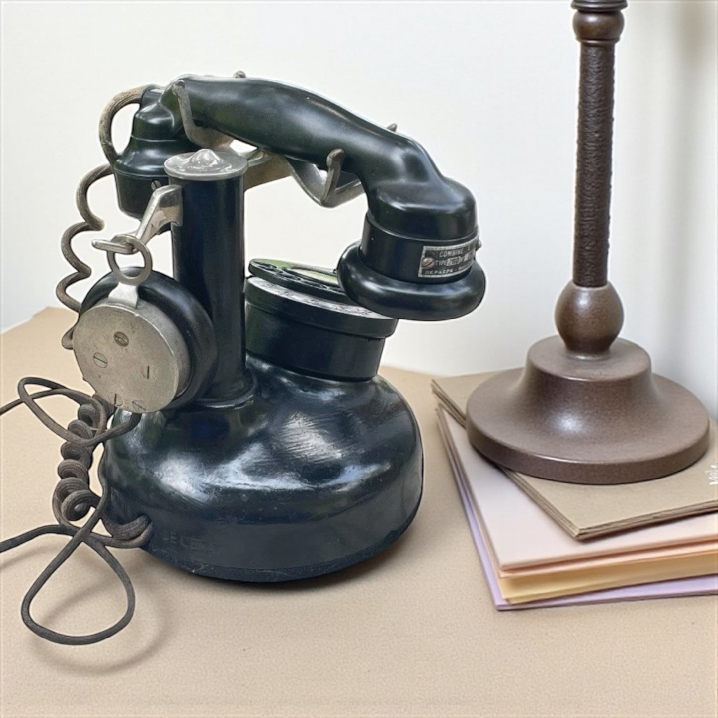 Telefono combinato anni ‘20 Grammont - Depaepe da ufficio