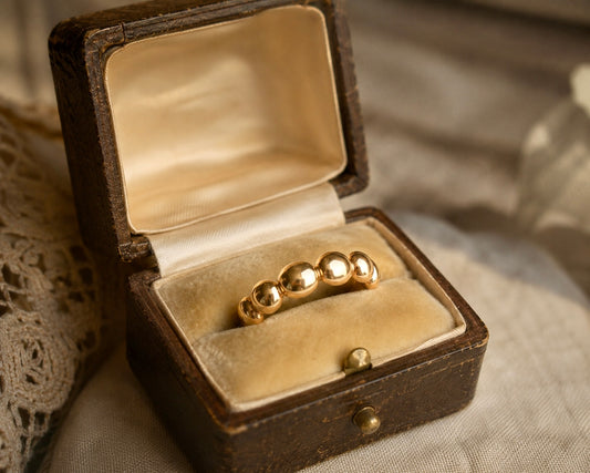 Anello fedina di fidanzamento placcata oro