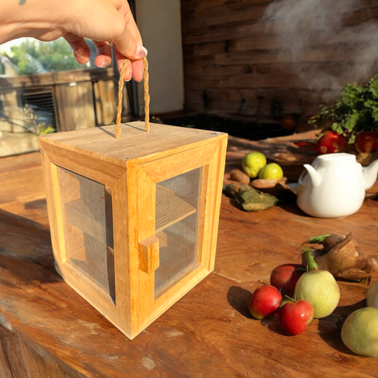 Cheese and jam display cabinet