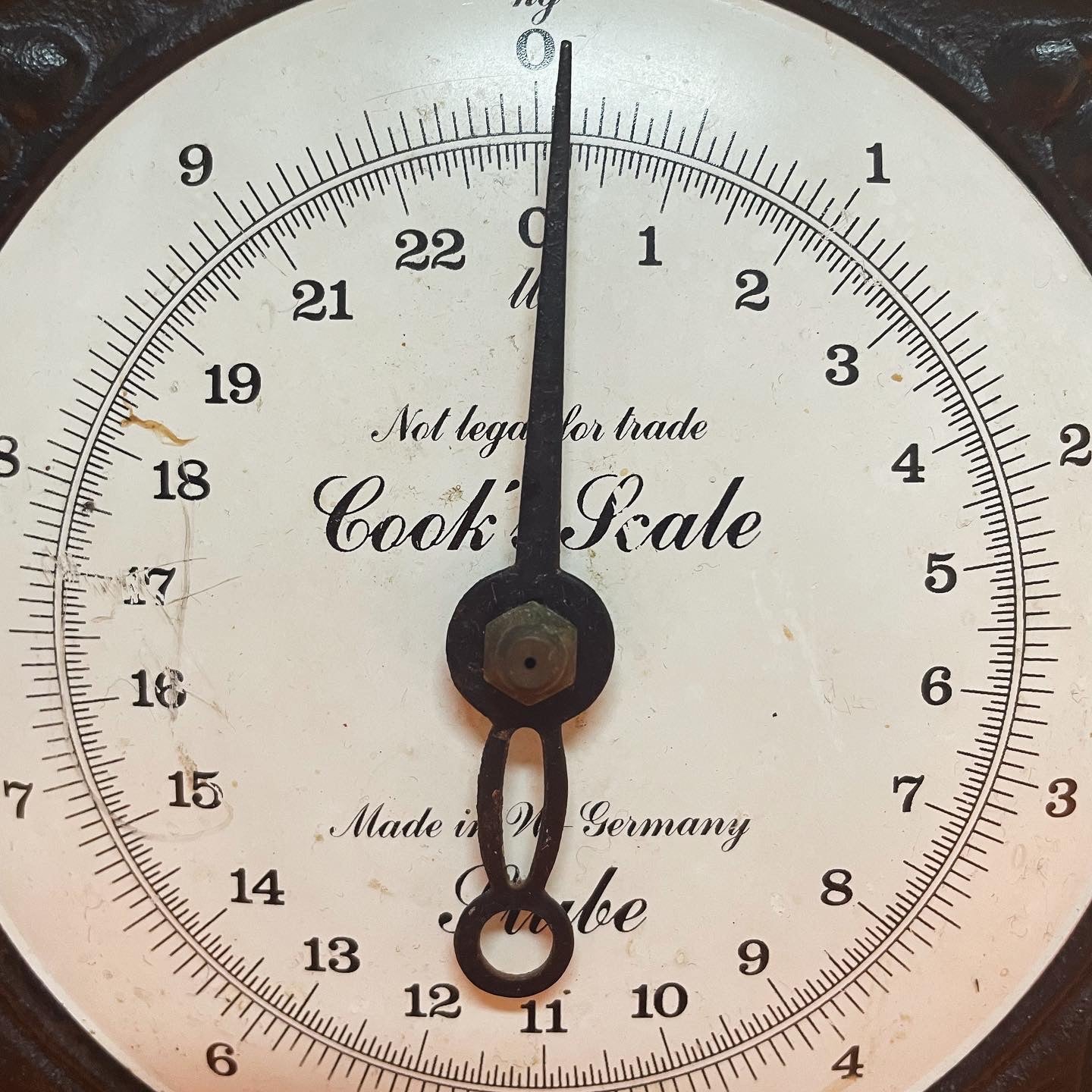 Vintage kitchen scale