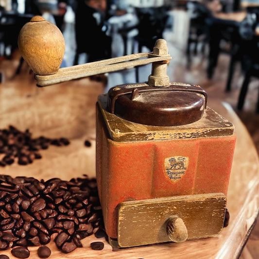 Peugeot Red Coffee Grinder ￼