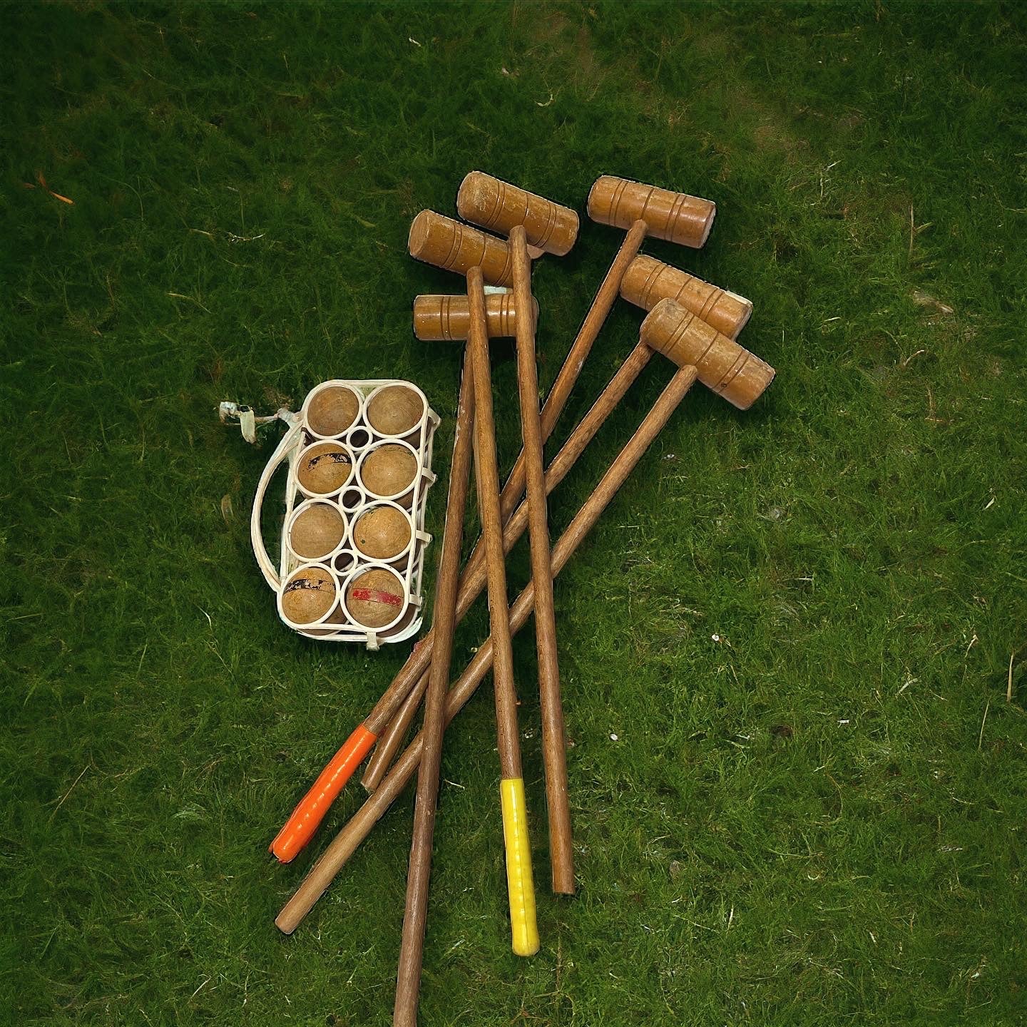 Croquet set antico