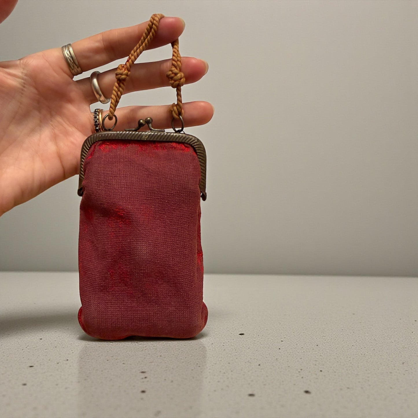 Antico binocolo da opera fine ‘800 primo ‘900 con custodia originale