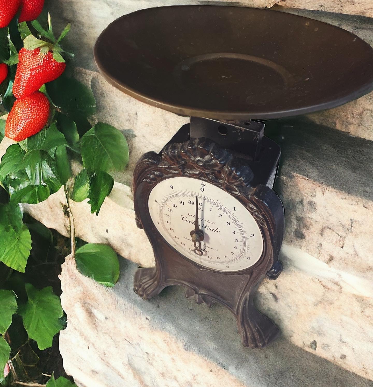 Vintage kitchen scale