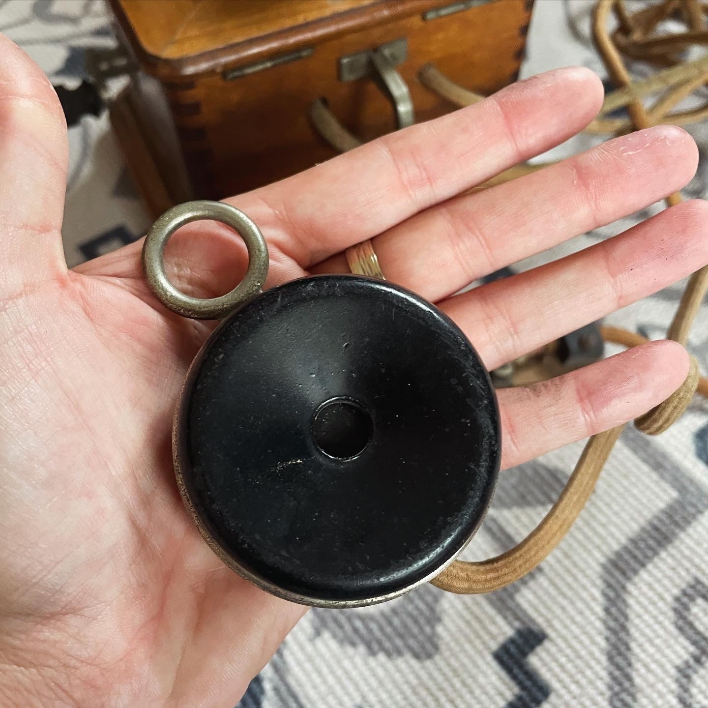 Antique 1920s Hand Crank Telephone