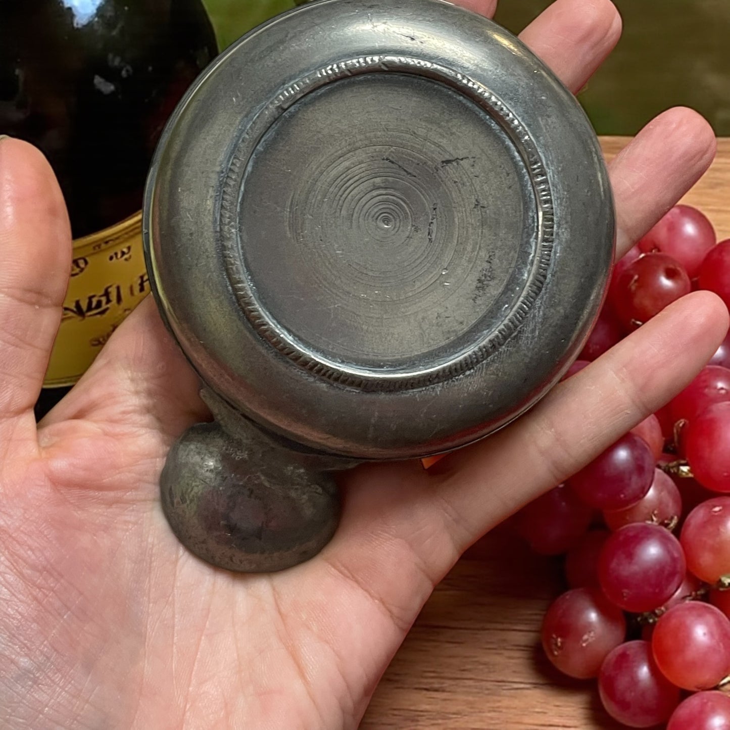 Coppia di taste-vin francesi argentati