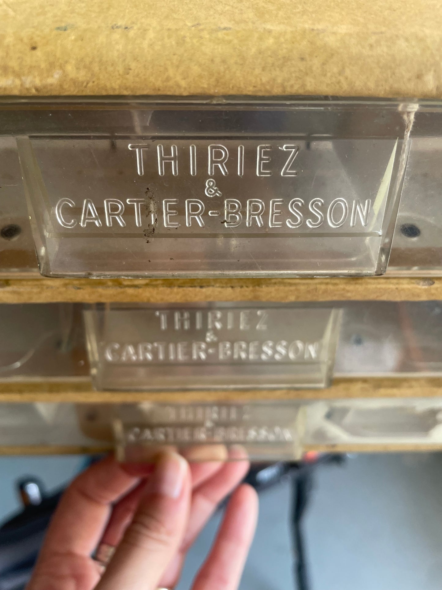 Cassettiera merceria Thiriez Cartier - Bresson