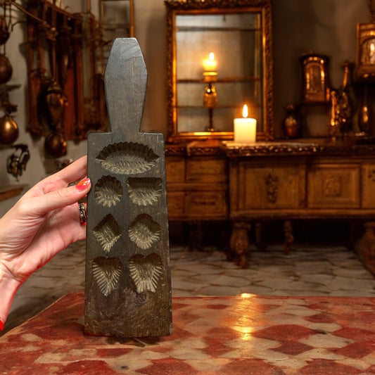 Stampo antico fine 800 - primo 900 per Speculaas di San Nicola, Olanda