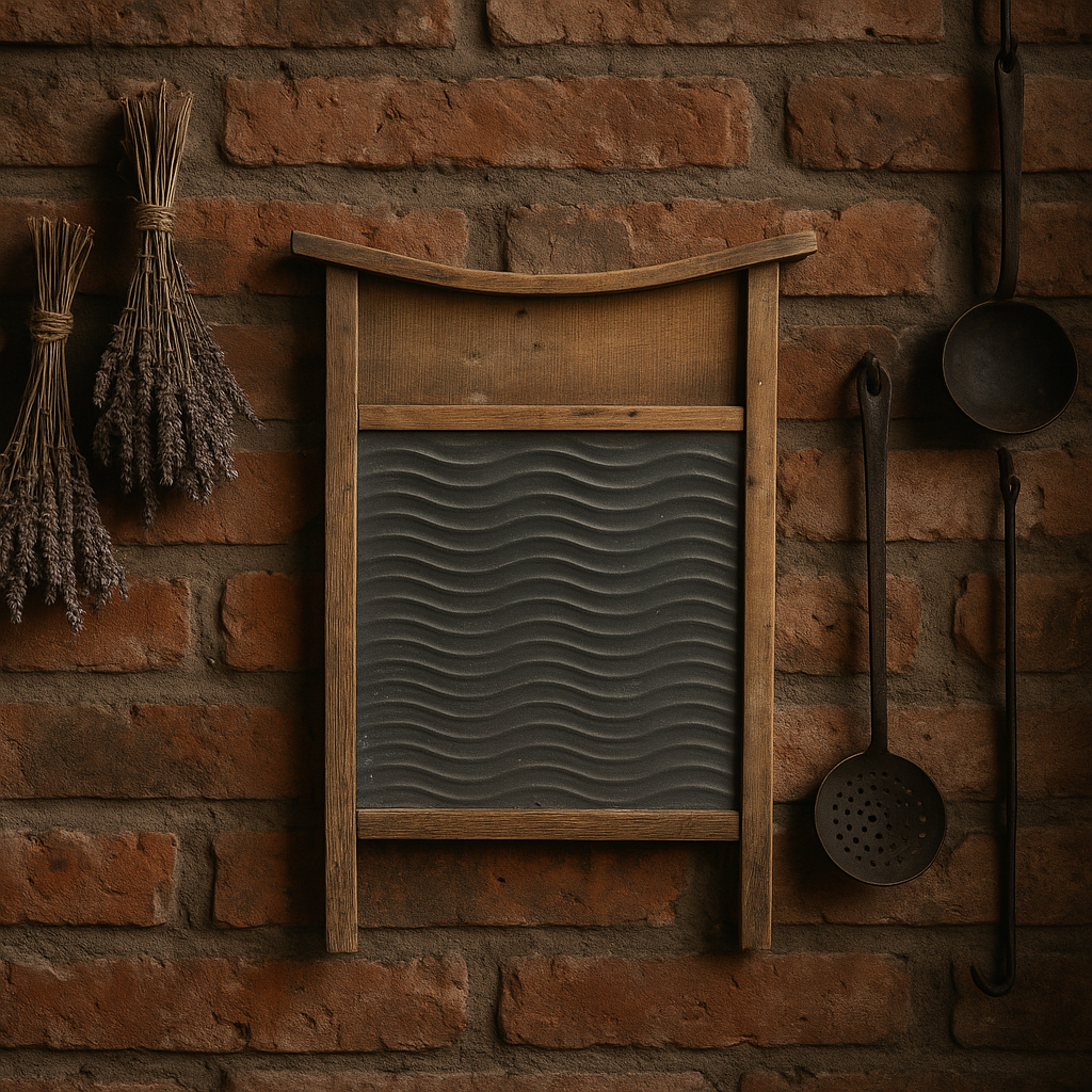 Grande tavola lavatoio primo ‘900 legno e zinco