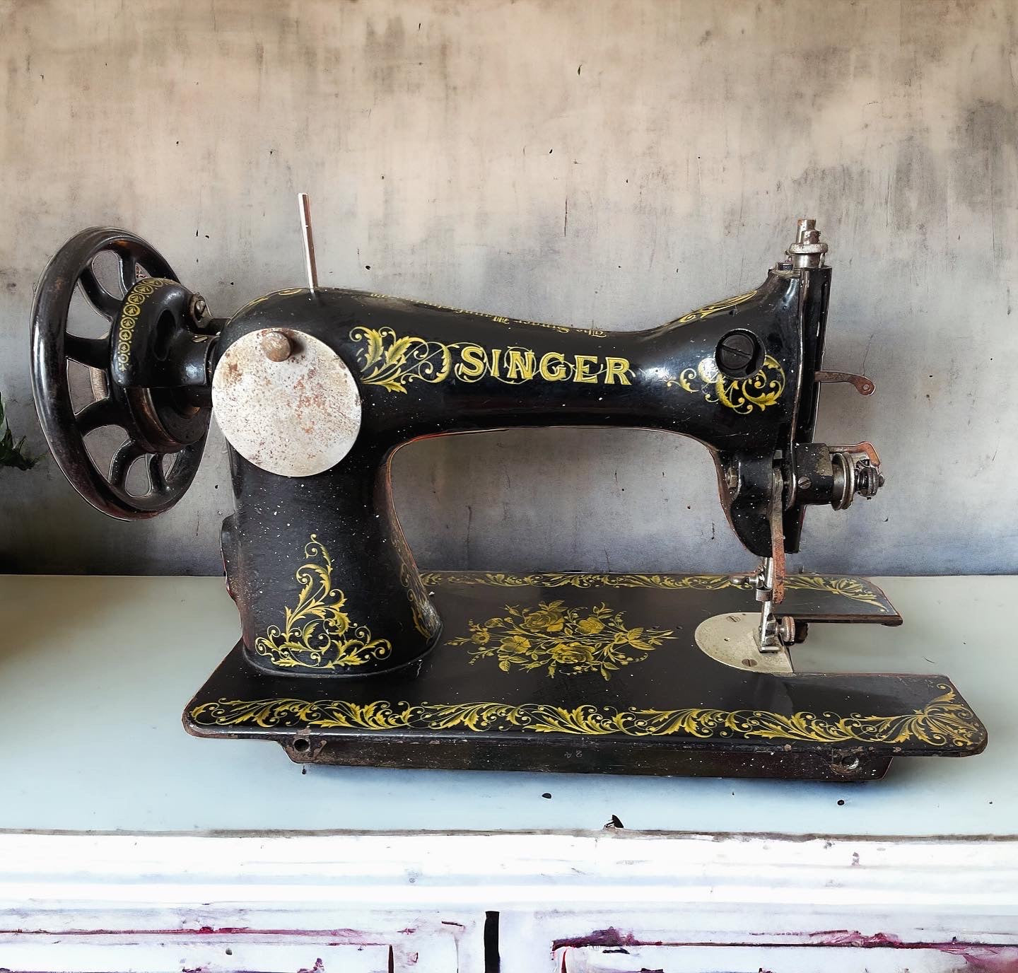 Antique Singer Sewing Machine