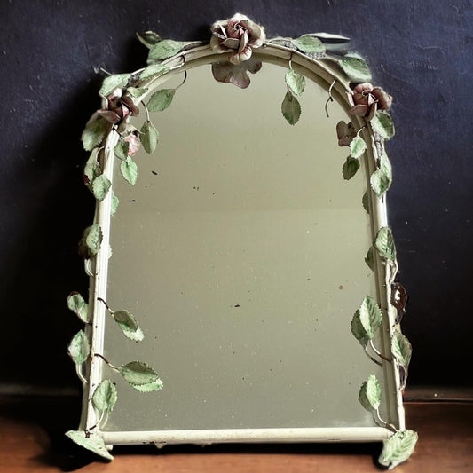 Antique mirror worked from the 40s ￼