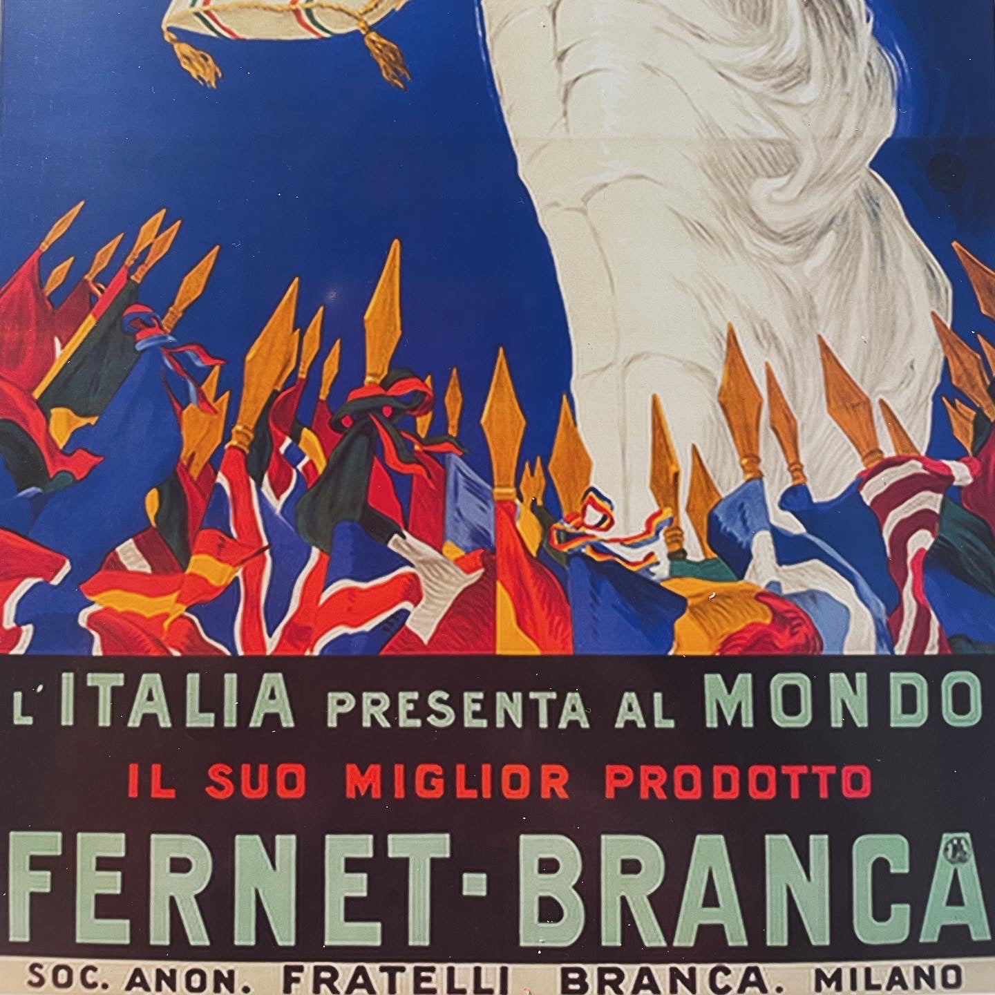 Fernet Branca quadro pubblicitario