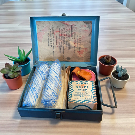 Cassetta di sicurezza Pronto Soccorso stradale anni ‘50, Francia