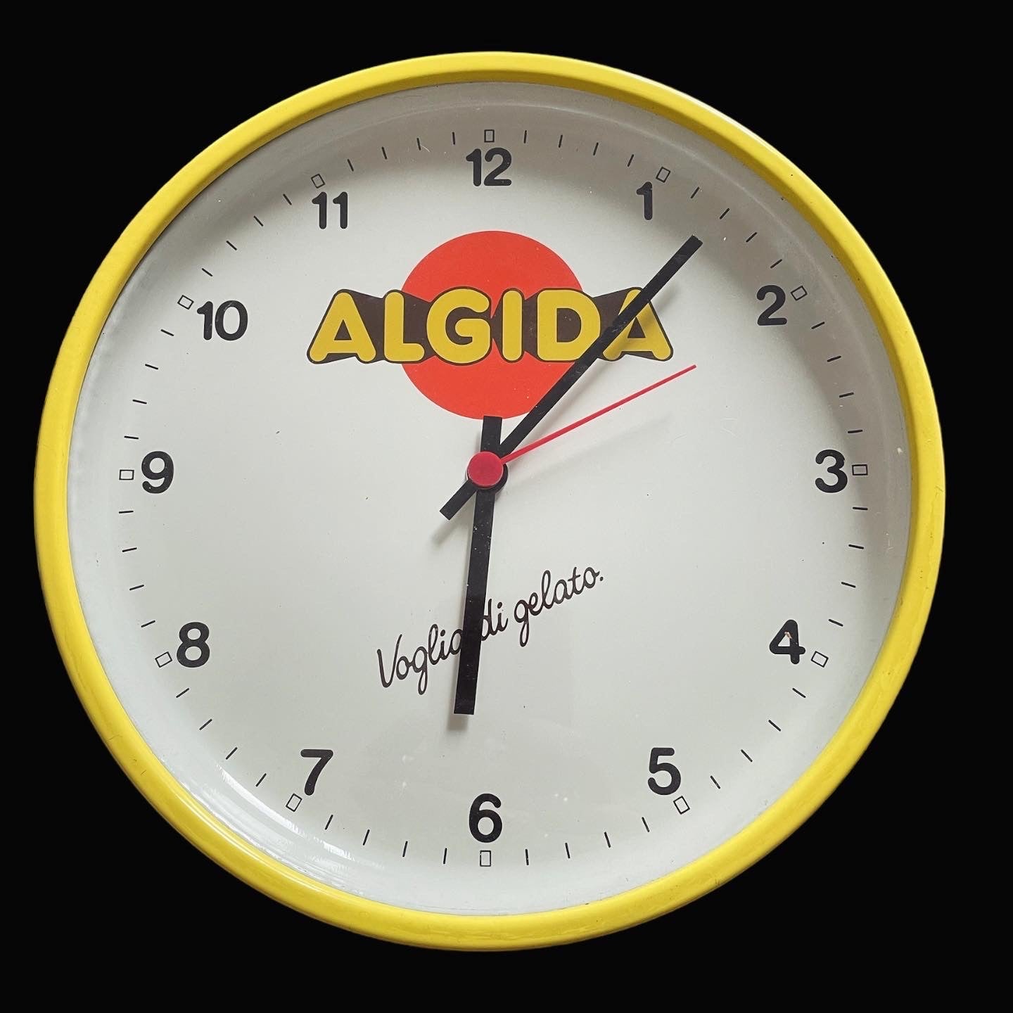 Vintage Algida Ice Cream Advertising Clock