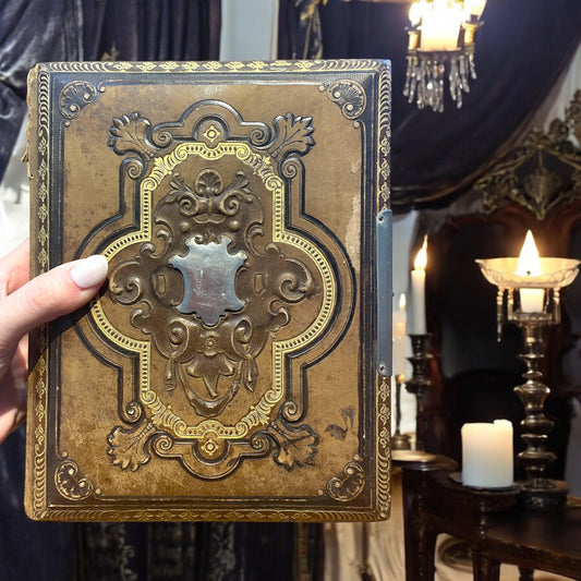 Album tardo ‘800 con 25 antiche fotografie coeve