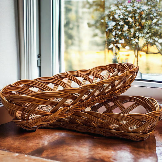 Pair of baguette baskets