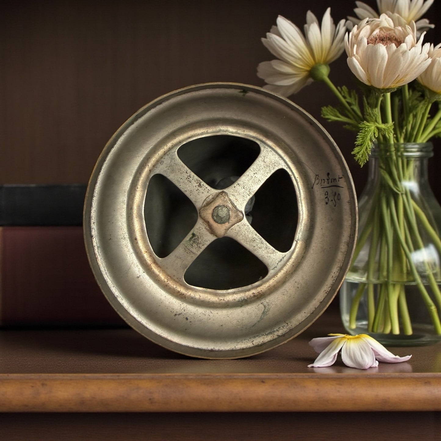 Antico campanello da banco o reception, fine ‘800 primo ‘900, suono pieno e caldo