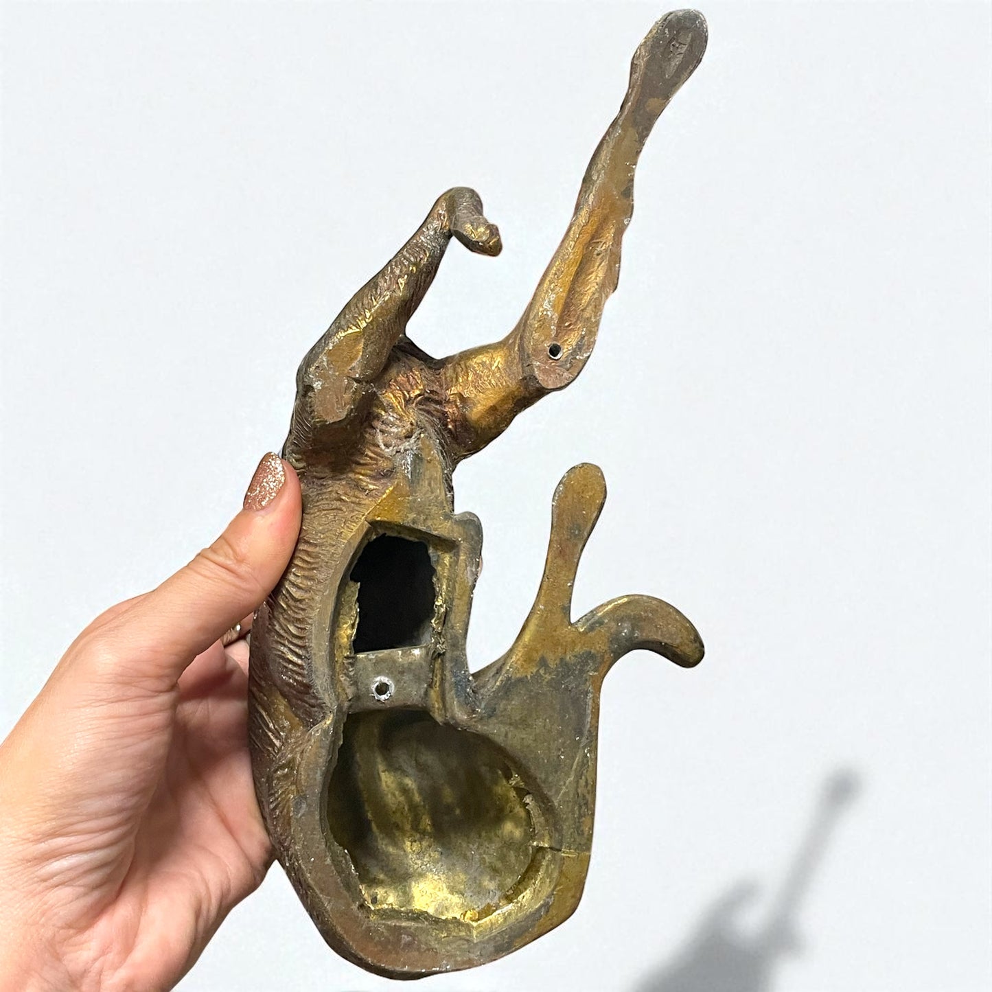 Statua levriero art déco