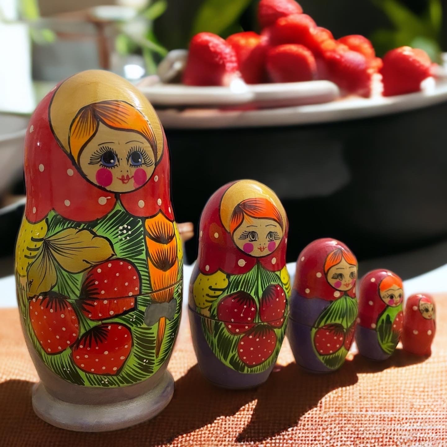 Strawberry Matryoshkas