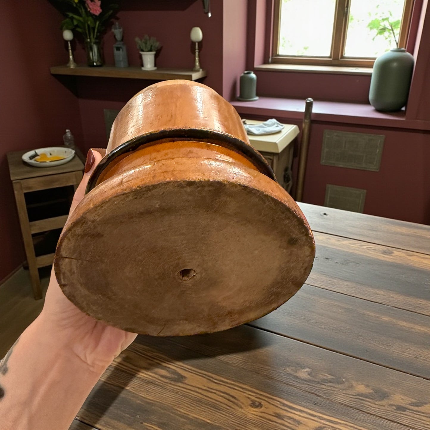 Vaso antico per erbe medicinali e foglie di tabacco, Italia, fine ‘800