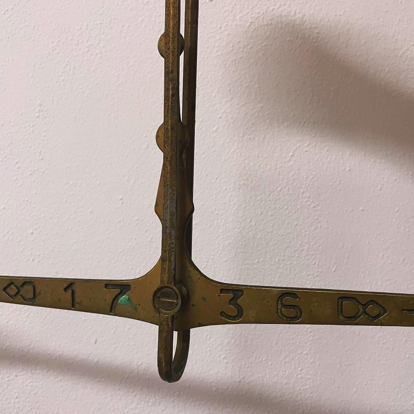 Old large hanging scale