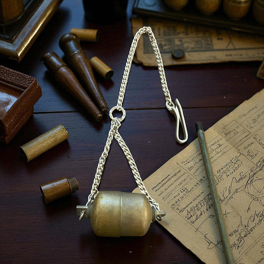 Antico tampone da dogana per timbri, primo ‘900