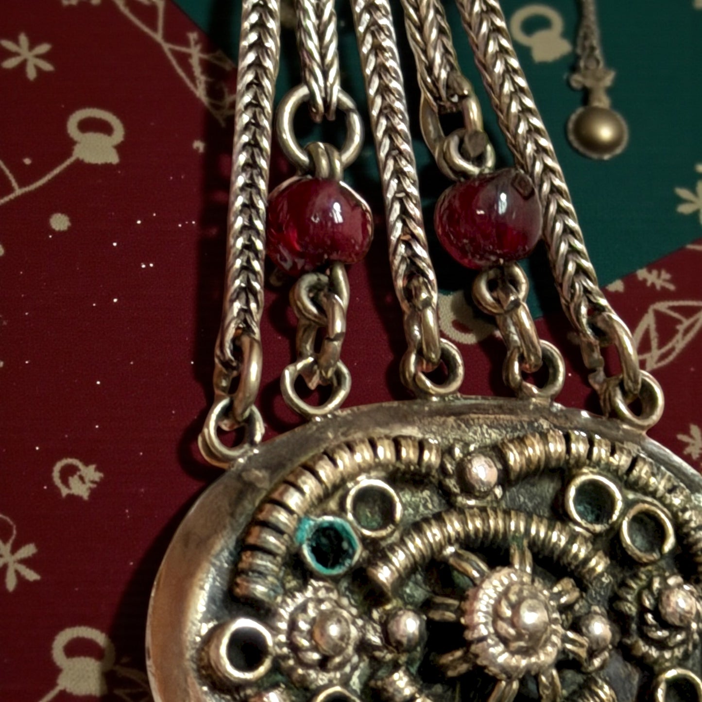 Bracciale anni ‘50 multi catena in argento ‘800