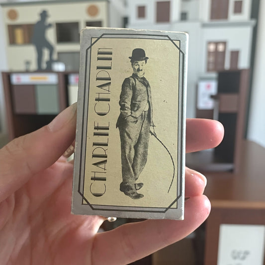 Miniatura ufficiale da collezione 1980 Charlie Chaplin