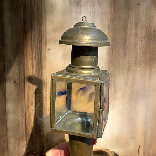 Coppia fanali da calesse antichi, ‘800-‘900