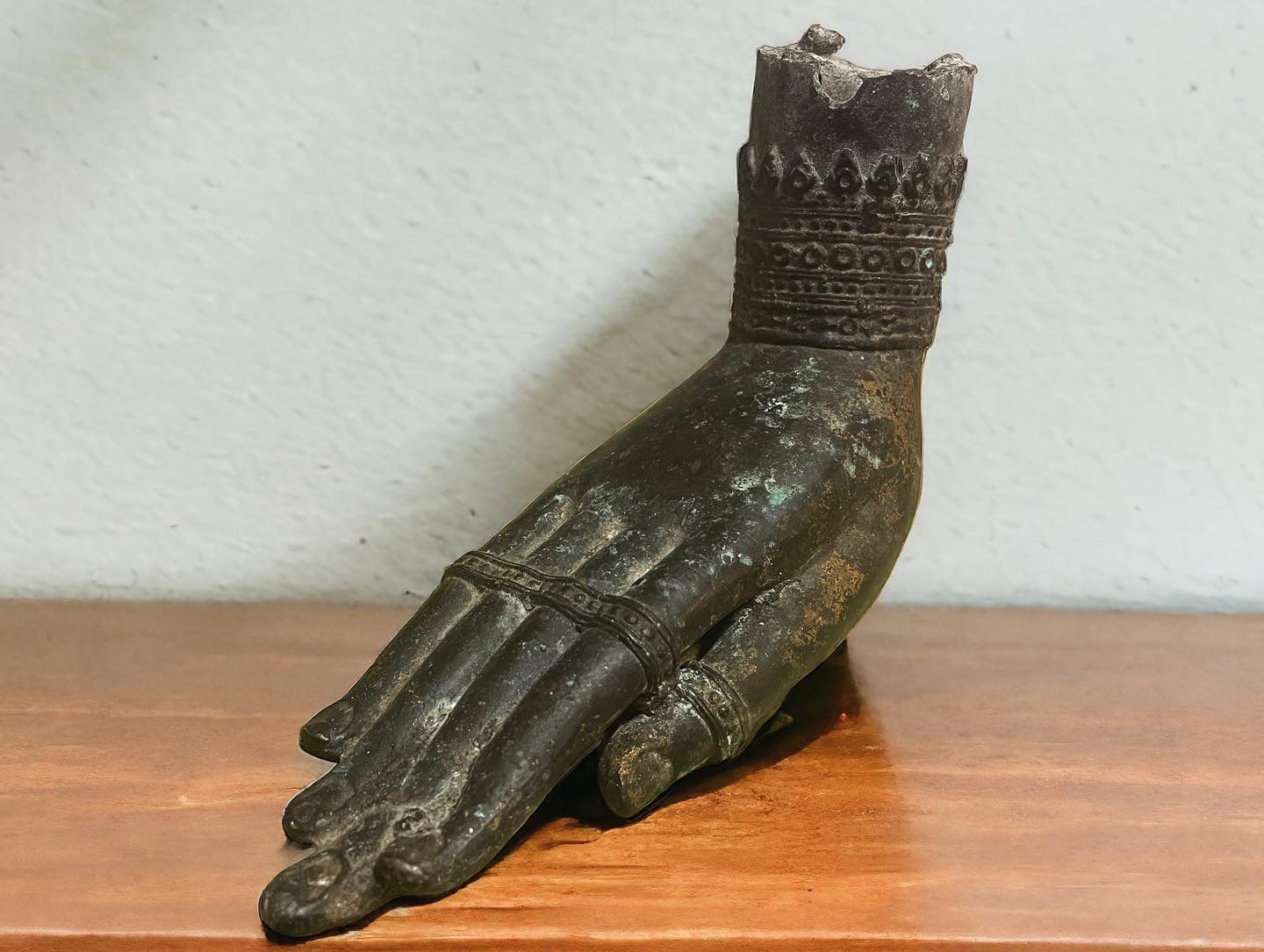 Bronze Hand Buddha Thailand