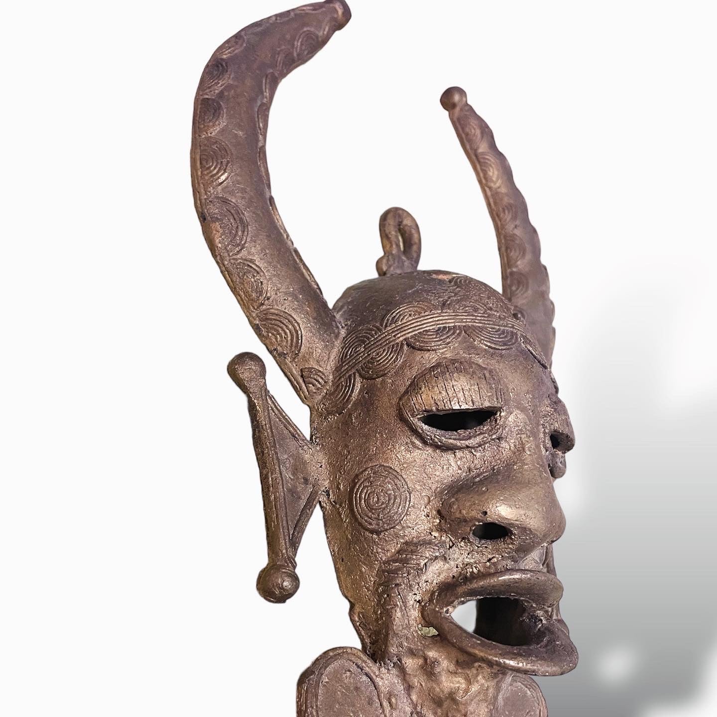 Senoufo Bronze Mask