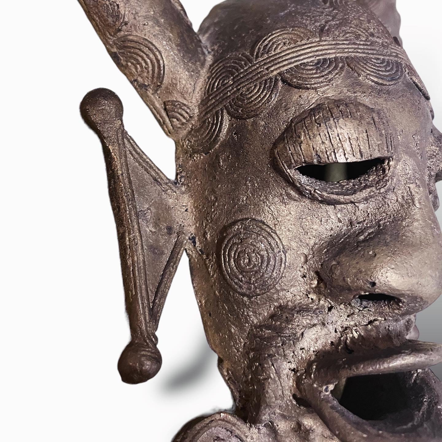 Senoufo Bronze Mask