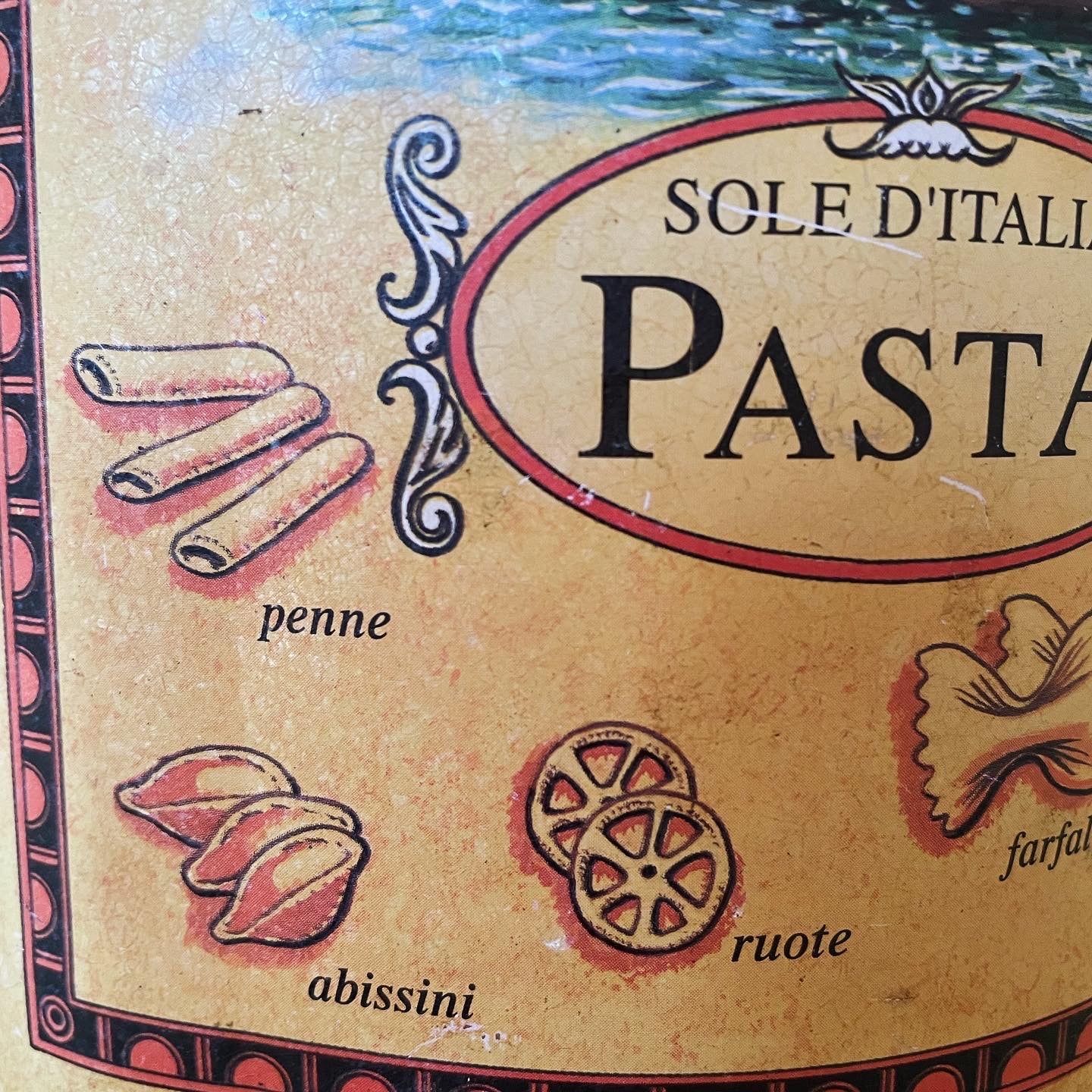 Coppia scatole Pasta Farina anni 30-40