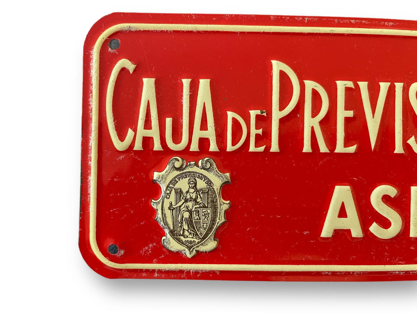 Spanish insurance sign