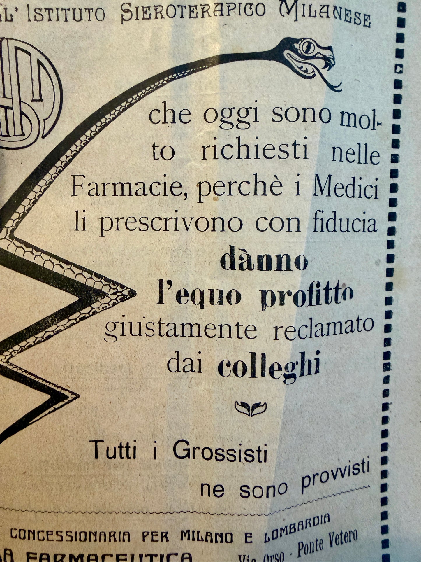 Coppia riviste Bollettino Farmaceutico 1928