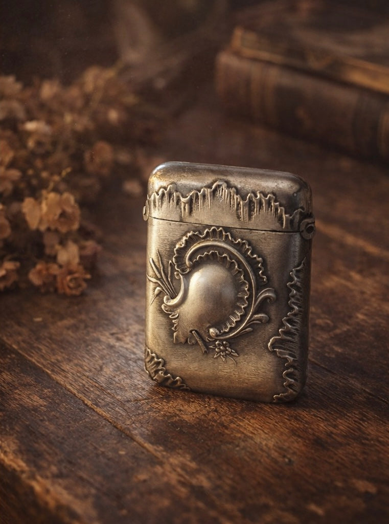 Vesta case Liberty in argento pieno, Francia fine ‘800 primo ‘900