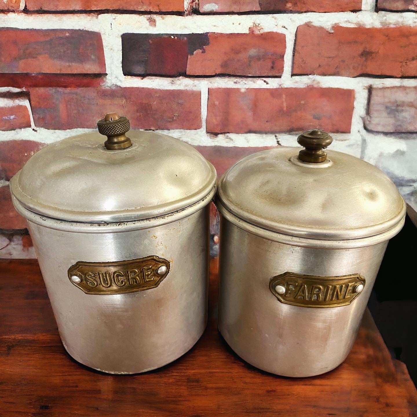 Set of antique Provencal jars