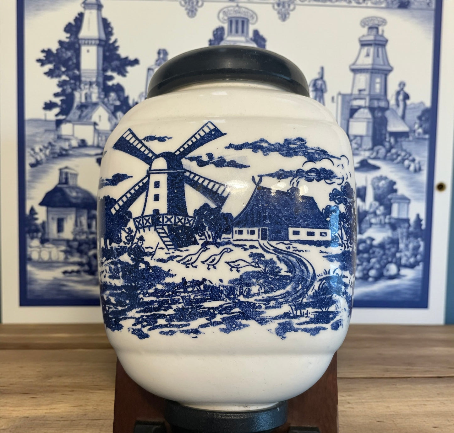 Macina caffè da muro a manovella olandese, anni ‘60 - ‘70