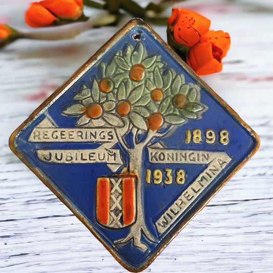 Maiolica 1938 Dutch Jubilee