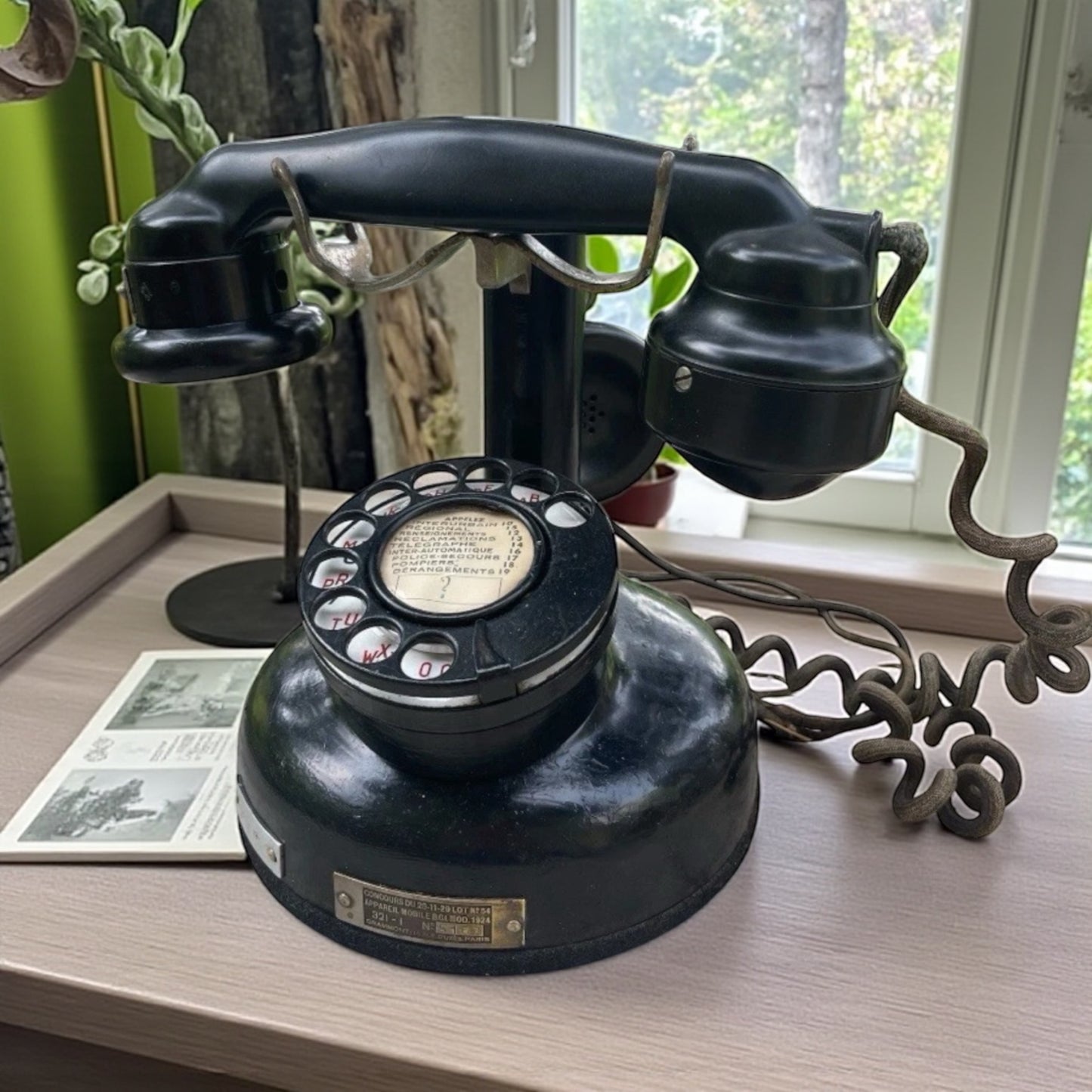 Telefono combinato anni ‘20 Grammont - Depaepe da ufficio