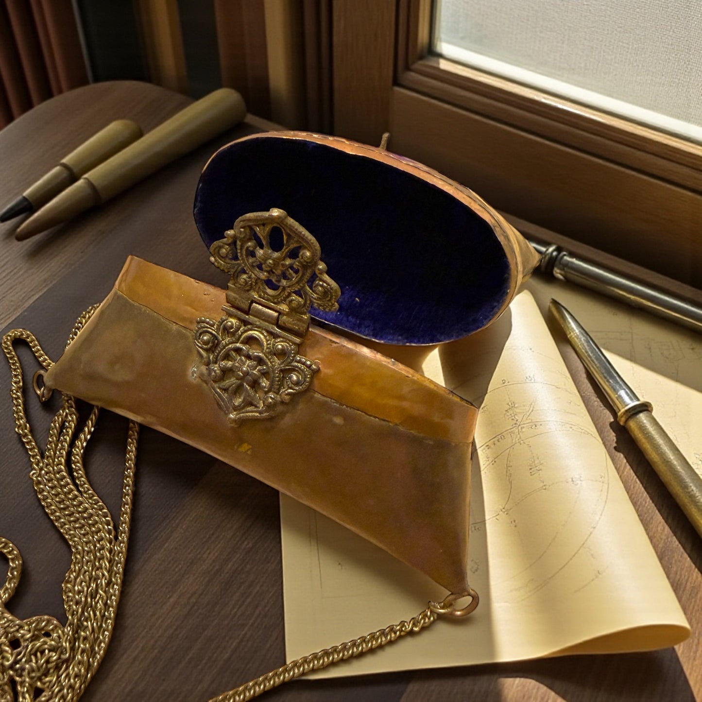 Borsetta antica minaudière da sera Liberty, anni ‘20-‘30