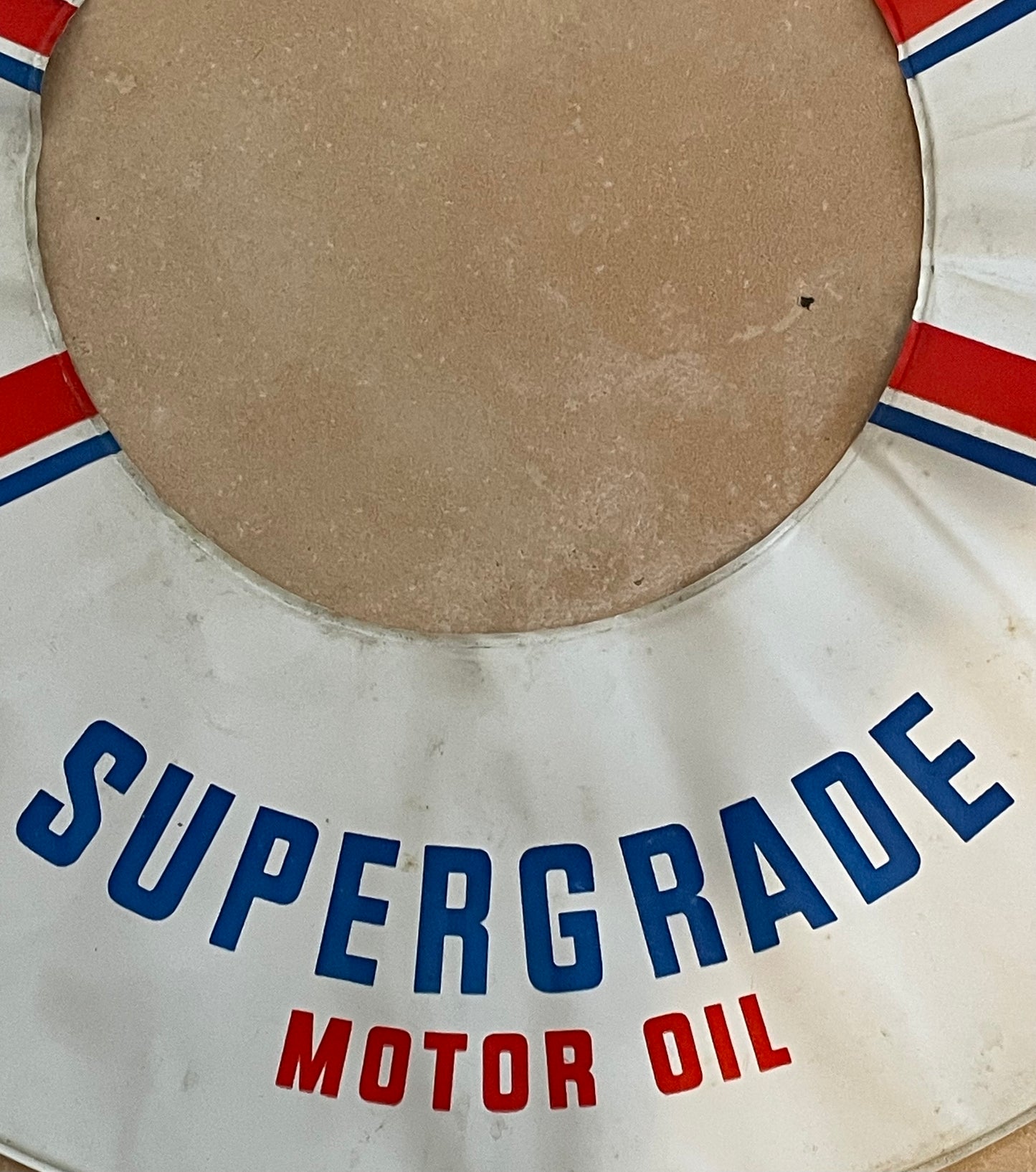 Galleggiante pubblicitario vintage, Fina oil anni 60 automobili ma