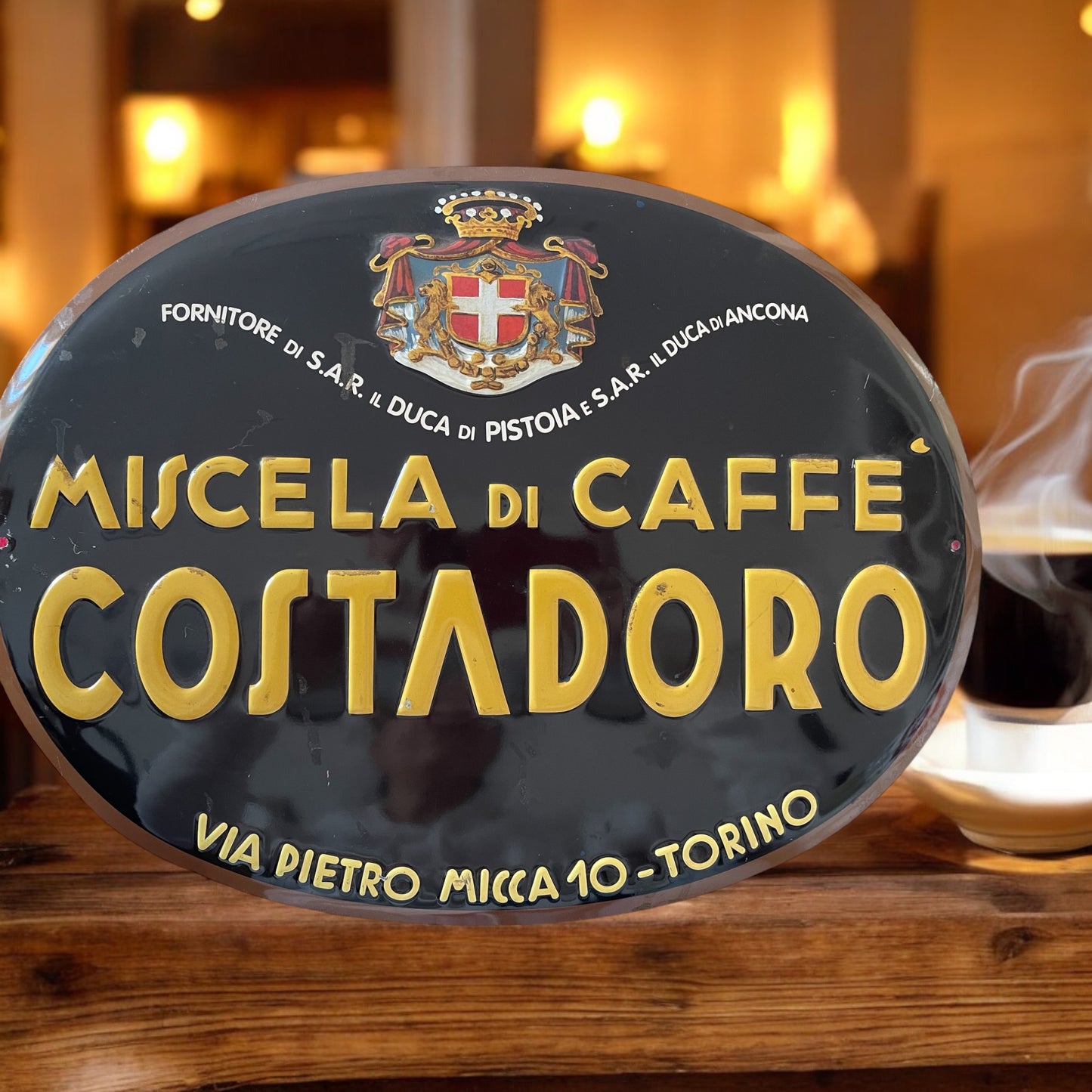 Insegna caffè Costadoro