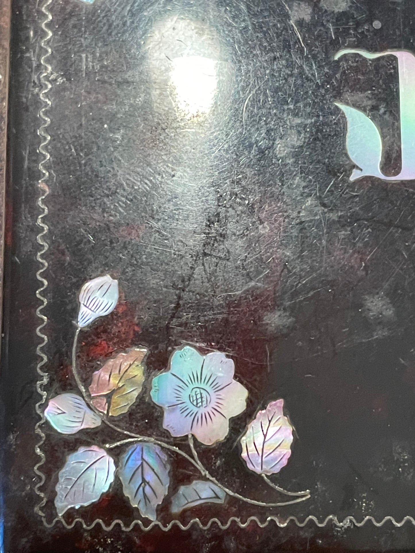 Libro d’amicizia oggetto sentimentale ottocentesco, taccuino madreperla